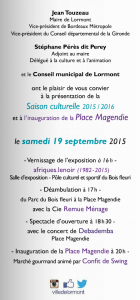 Programme de la journée